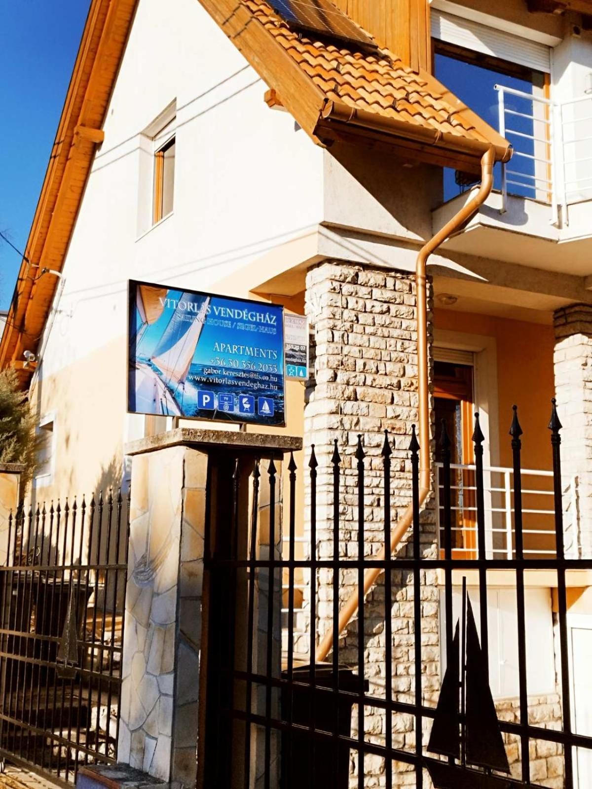 Apartman Vitorlas Vendeghaz Balatonfüred Exteriér fotografie